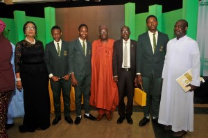 Best-Performing School in the WASSCE 2017, Christ the King Catholic College with Principal, Vice Principal, Chief Patricia Arawore and  Professor Ibrahim Gambari